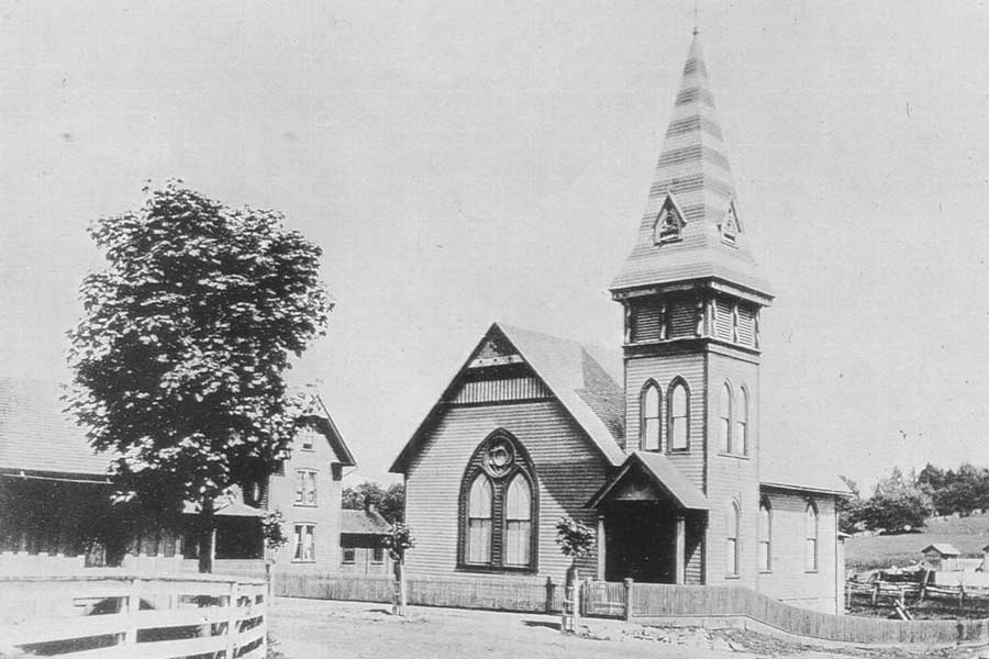 St. Paul's Church in 1888