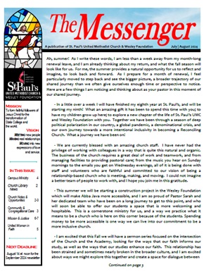 July august 2024 Messenger